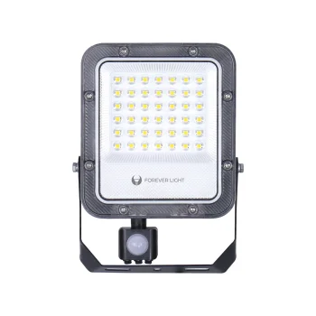 LED Floodlight Proxim+ 30W 4000K 4500lm PIR IP65 Forever Light, black