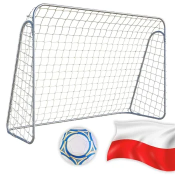 Metal Football Goal with Durable Net 215x150 cm, Carruzzo
