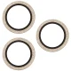 PanzerGlass Hoops Glitter Tempered Glass Lens Screen Protector iPhone 17 Pro / 17 Pro Max / 16 Pro / 16 Pro Max - Gold