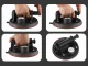Vacuum Suction Cup with Pump and Gauge for Glass & Tiles, 200kg, black