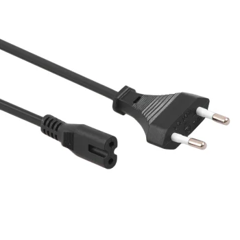 Power Cable Maclean MCTV-809, 2-Pin, EU Plug, 1.5m
