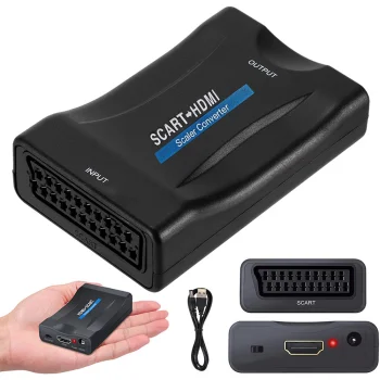 SCART to HDMI Adapter Converter Full HD