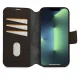 Decoded MagSafe Leather Detachable Wallet Case for iPhone 14 Plus, Brown