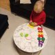Kruzzel 00022576 Cutting Fruits and Vegetables Play Set in Basket, 23 Pieces