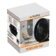 Ruhhy 00025567 Wireless Desk Fan with Clip, 1200mAh, Black