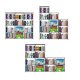 Folding Modular Shelving Unit 4/3