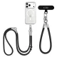 Tech-Protect C10S Rope Phone Lanyard Set - Black Titanium