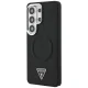 Guess Embossed Ring Triangle Logo MagSafe Case for Samsung Galaxy S26 Ultra - Black