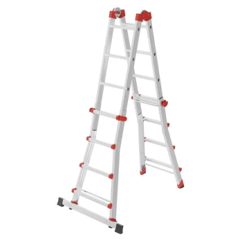 Hailo M80 Multi-Purpose Rung Ladder 4x4 Steps