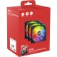 ADATA XPG VENTO R 120 ARGB Reverse Fans, 120mm, 3-Pack, Black
