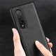 Samsung Galaxy Z Fold 3 5G (SM-F926B/DS) X-LEVEL Bojue-3 Anti-Scratch Leather+TPU+PC Phone Cover Cover, Black
