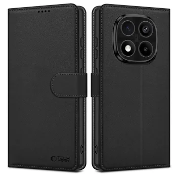 Tech-Protect Wallet Case for Xiaomi Redmi Note 14 Pro 5G / 14 Pro+ 5G / Poco X7 5G, Matte Black