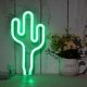 LED Cactus Shaped Neon Signs Light Lamp