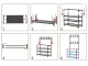 5-Level Metal Rack Hanger