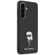 Karl Lagerfeld Fixed Glitter Ikonik Case for Samsung Galaxy A57 5G, Black