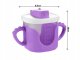 Baby Sippy Cup with Silicone Handles and Straw, 300ml, Purple