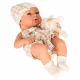 Baby Doll with Carrier and Bunny Plush Toy, 38 cm, Beige