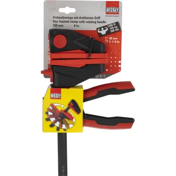 Bessey EZ360-15 One-Handed Clamp, 150 mm, 1400 N