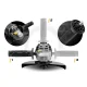 Angle Grinder 2000W 230mm Soft Start Heavy Duty Humberg Hm-413