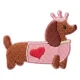 TFO Dachshund Self-Adhesive Patches, 3 pcs