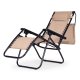 Zero Gravity Garden Sun Lounger with Canopy MultiGarden, Beige