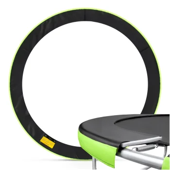 4FIZJO Trampoline Spring Cover 16FT 488-496 cm, Black/Green