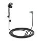 Ejeas HIFI-R7 In-Ear Headphones for Referees with Type-C, Black