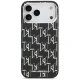 Karl Lagerfeld IML KL Monogram MagSafe Case for iPhone 17 Pro Max, Black