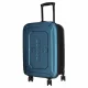 Foldable Travel Suitcase on Wheels, 45 L, 57x37x23 cm, Blue