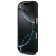 Guess Fixed Glitter Big 4G Metal Frame Phone Case Cover iPhone 17 Pro - black