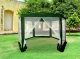 Garden Gazebo Tent with Mosquito Net 2x2x2 m MultiGarden, Green