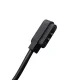 HUL-01 Magnetic Smartwatch Charger 2-pin 2.8mm, 60cm, Black