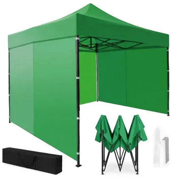 Pop-Up Garden Gazebo Event Tent 3x3m MultiGarden, Green