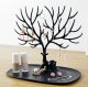Jewelry stand in deer antler shape, black