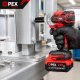 OPEX TOOLS OPX28009 Akumulatora triecienskrūvgriezis 21V 350Nm ar 2 akumulatoriem