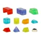 Glow-in-the-Dark Magnetic Building Blocks, 3D Figures, 32 Pcs