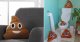 Emoji Decorative Pillow 30x28 cm
