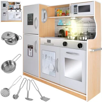 Kruzzel 22115 Kids Wooden Toy Kitchen