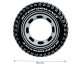 Intex Inflatable Tire Swim Ring Pool Float 91 cm 59252