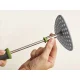 Joseph Joseph Delta Foldable Potato Masher, Grey / Green
