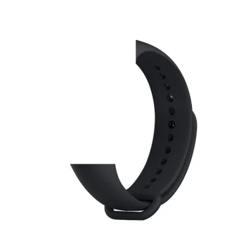 Devia Deluxe Sport Silicone Strap for Xiaomi Mi Band 3 / Mi Band 4, Black