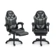 Sofotel Draknor II Gaming Chair with Footrest, Black/Grey