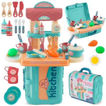 Children’s Play Kitchen with Suitcase Ricokids 772901