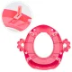 ECOTOYS Children\'s Toilet Training Seat with Handles and Soft Cushion, Pink