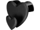 Clothes Hanger Organizer Hooks for Wardrobe, 12 pcs, Black