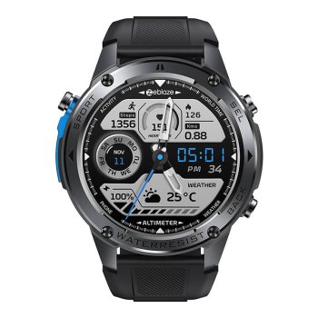 GPS Smartwatch Zeblaze Stratos 2 Ultra AMOLED Black