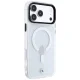 BMW Sign Frosted IML & Metal Logo MagSafe Case for iPhone 18 Pro Max / 17 Pro Max, Clear