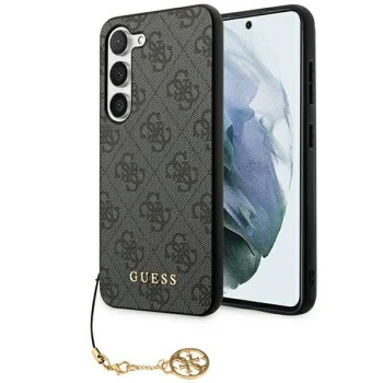 Guess Samsung Galaxy A35 Case 4G Charms Collection, Black