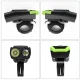Carruzzo 3-in-1 Bike Light with Speedometer and Horn