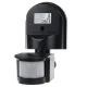 Maclean MCE25 B Wall Motion and Twilight Sensor, 180°, 1200W, Black